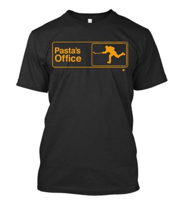 David Pastrnak Pasta's Office Hockey T-Shirt