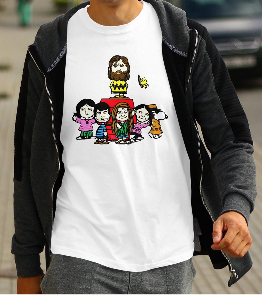 Charlie Manson And Spooky Peanuts T-Shirt