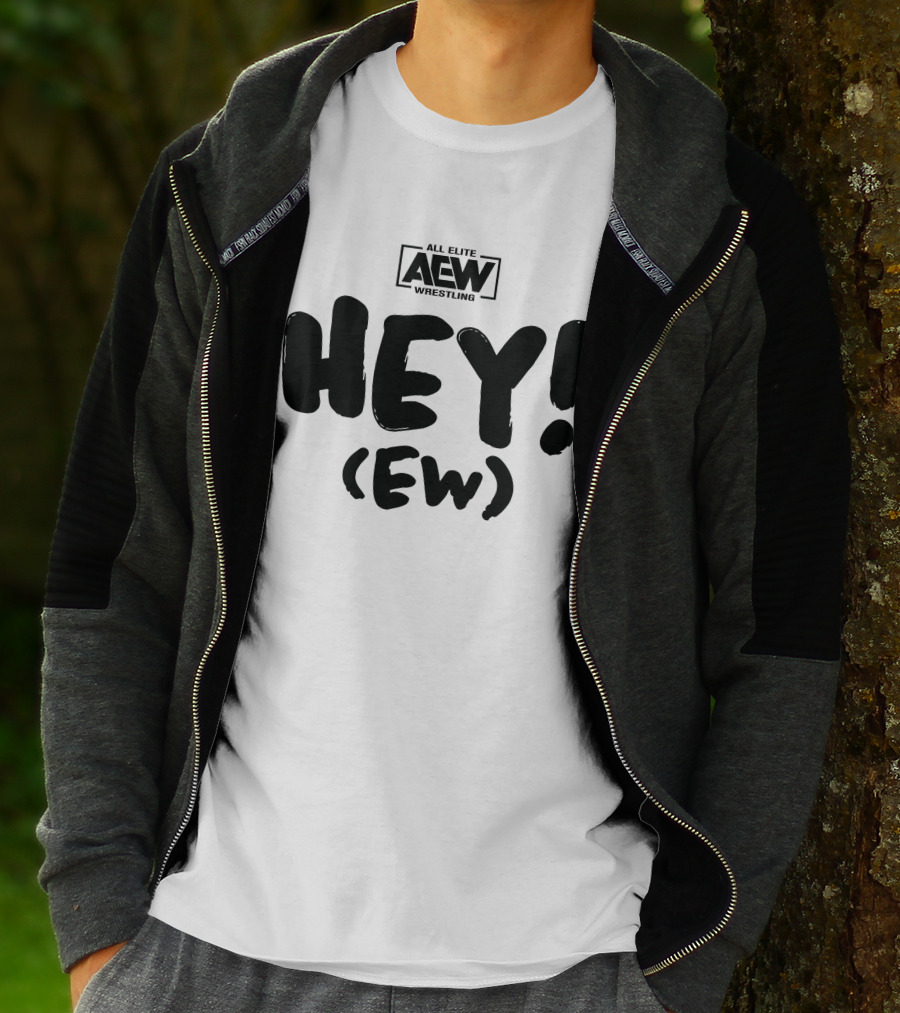 All Elite Wrestling AEW Hey (Ew) T-Shirt