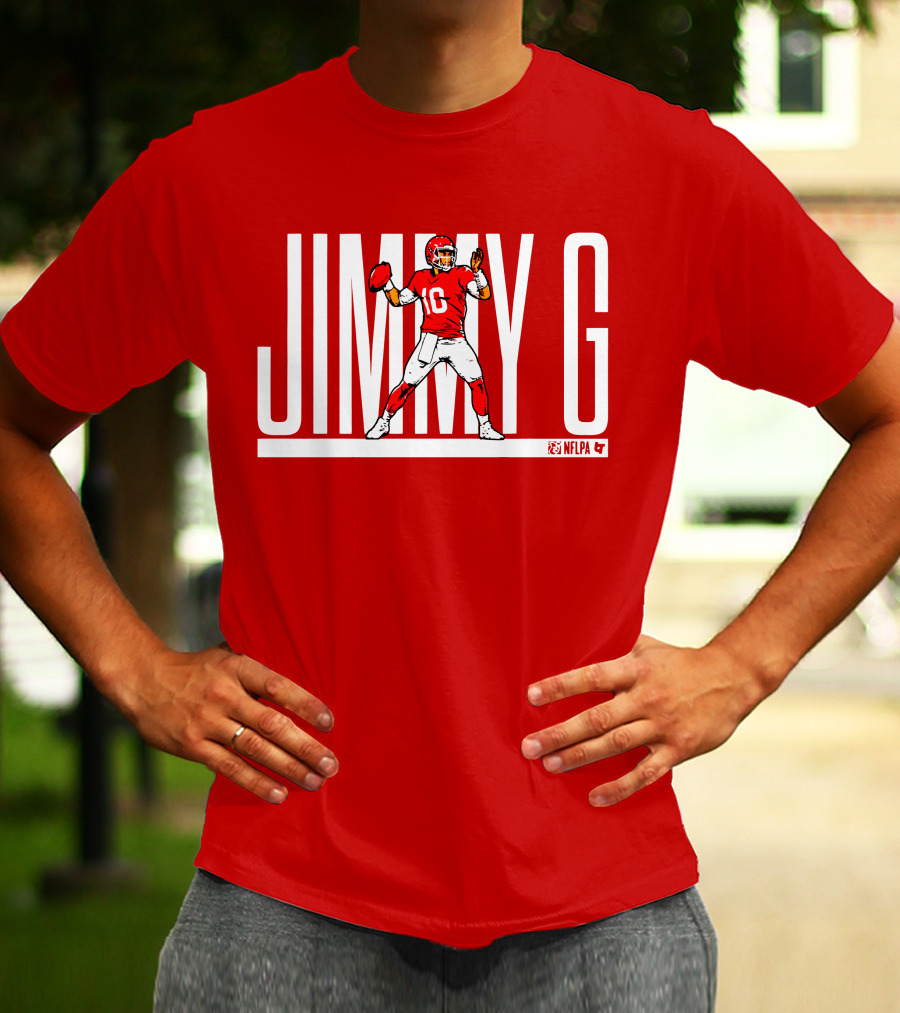 JIMMY G NFLPA Quarterback 10 T-Shirt