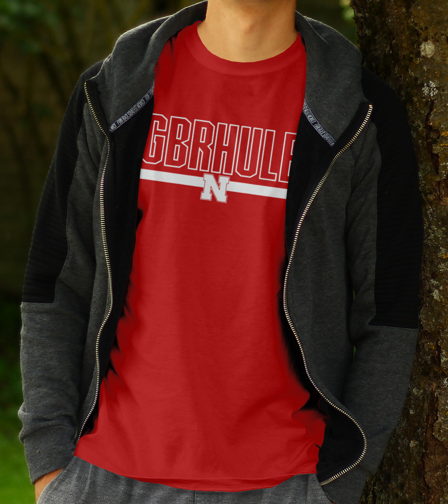 Nebraska Football GBRHULE N Logo T-Shirt
