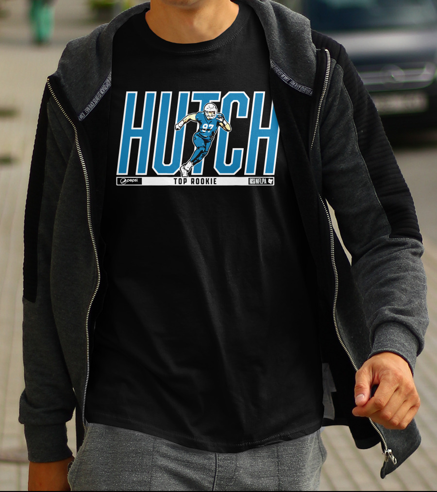 Hutchinson 97 Top Rookie Hutch Pepsi NFLPA T-Shirt