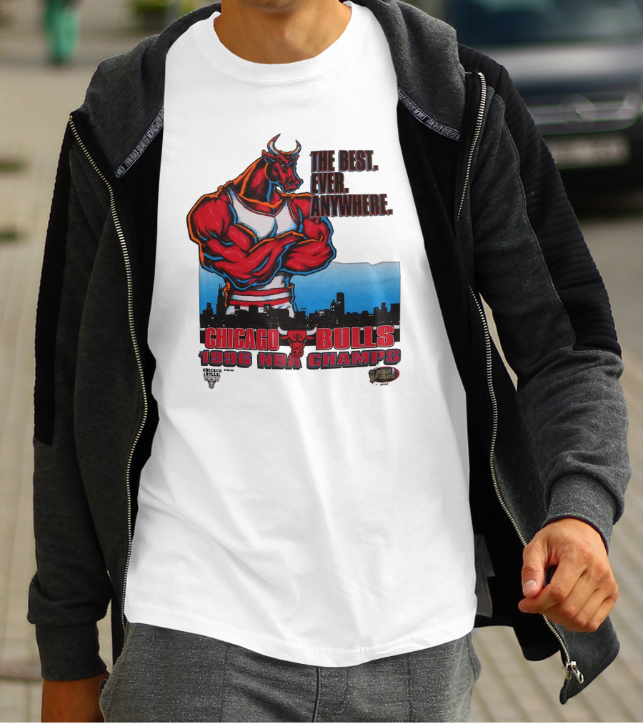 Chicago Bulls 1996 NBA Champs The Best Ever Anywhere T-Shirt