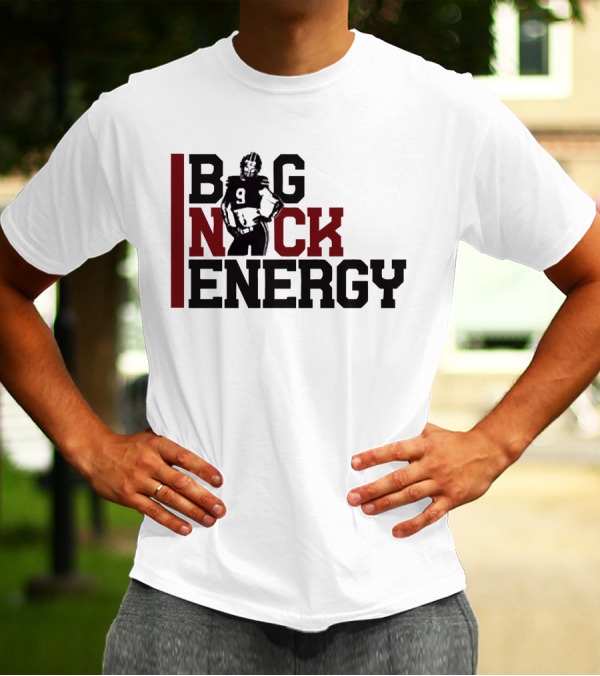 Big Nick Energy Nick Muse Football Number 9 Player T-Shirt