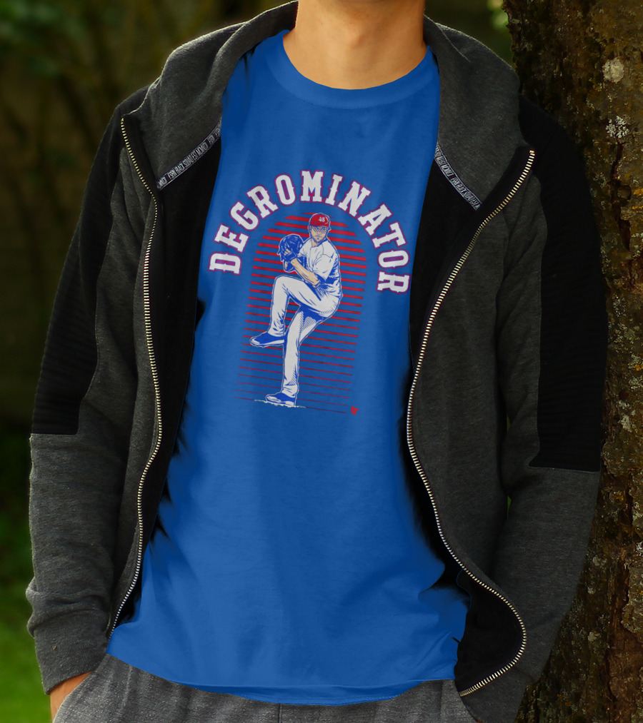 Degrominator Jacob DeGrom Baseball Pitching 48 T-Shirt