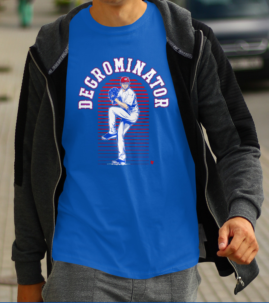 Degrominator Jacob DeGrom Baseball Pitching 48 T-Shirt
