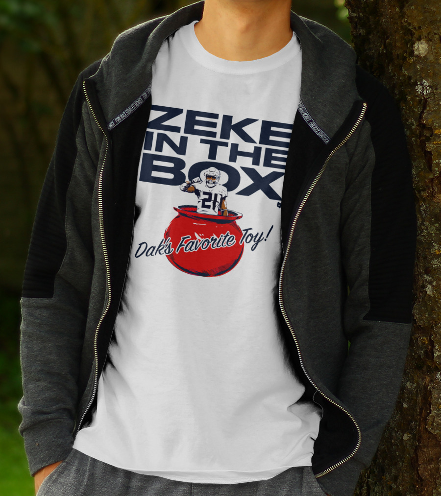 ZEKE IN THE BOX Dak's Favorite Toy T-Shirt