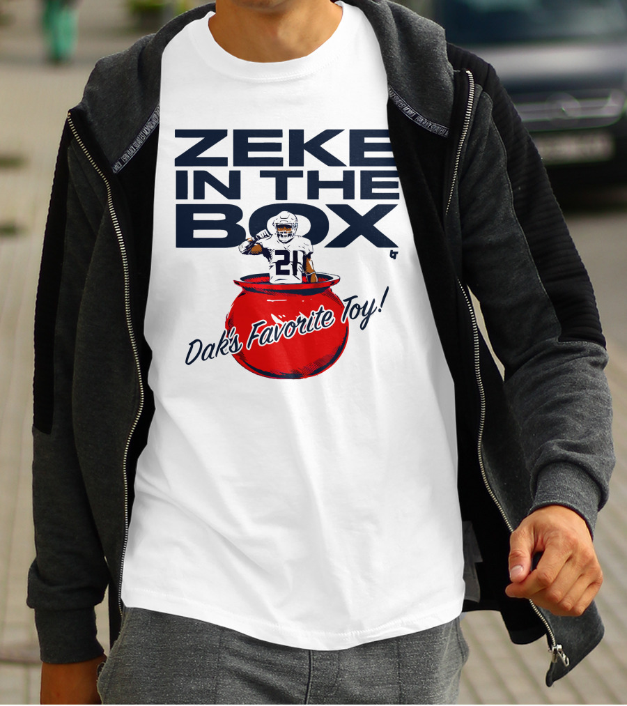 ZEKE IN THE BOX Dak's Favorite Toy T-Shirt
