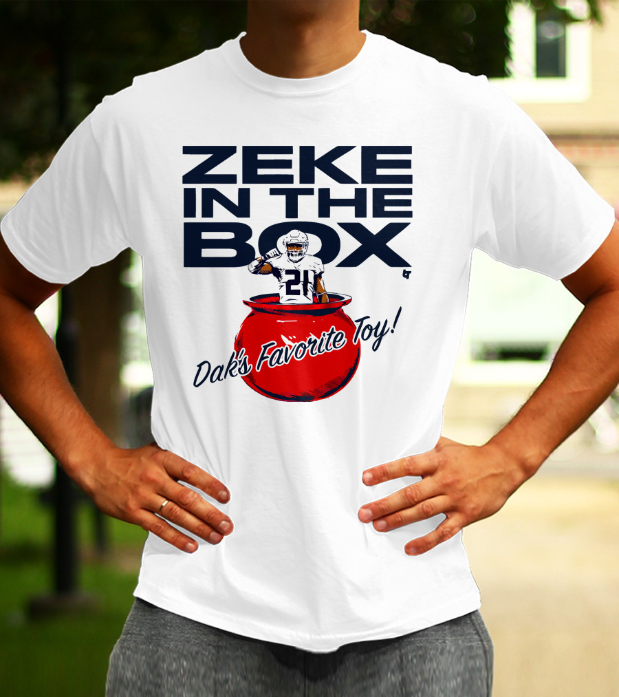 ZEKE IN THE BOX Dak's Favorite Toy T-Shirt