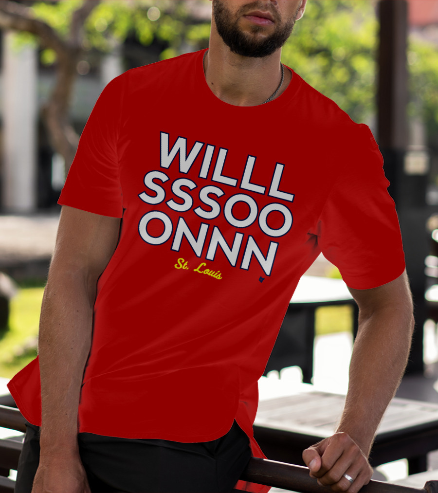 Willson Contreras Willson St. Louis T-Shirt
