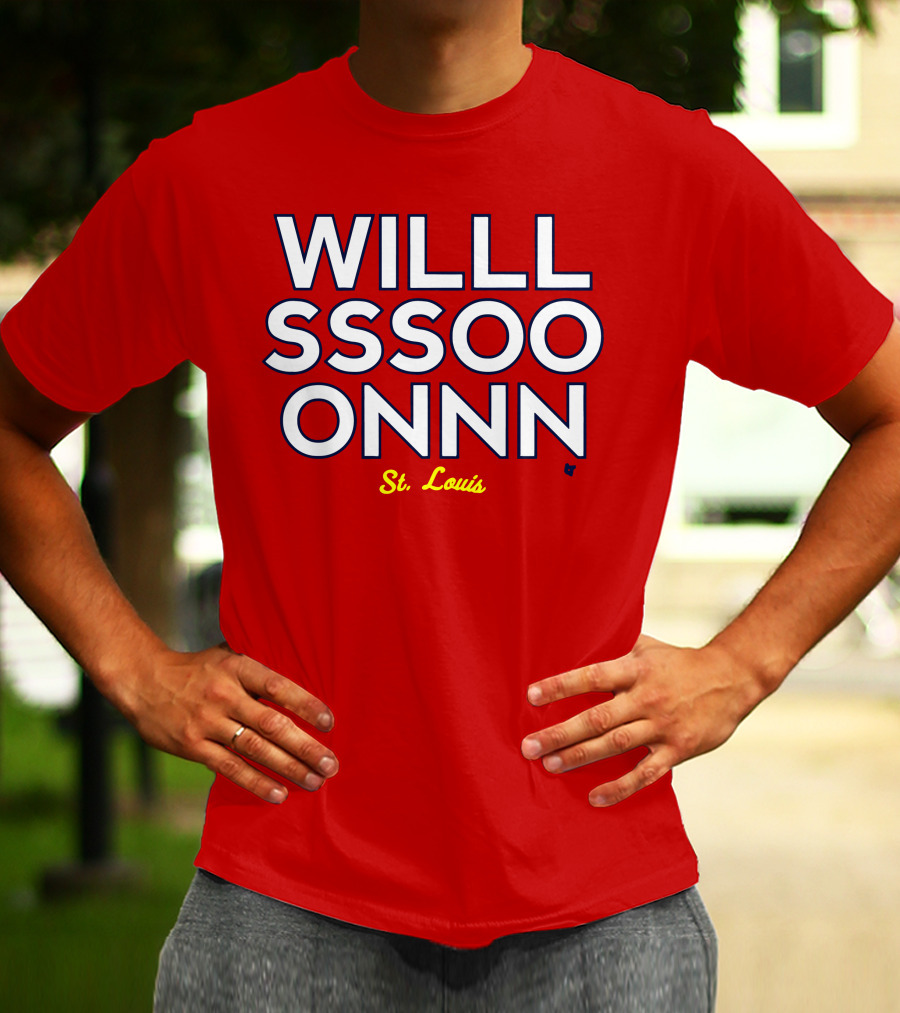 Willson Contreras Willson St. Louis T-Shirt