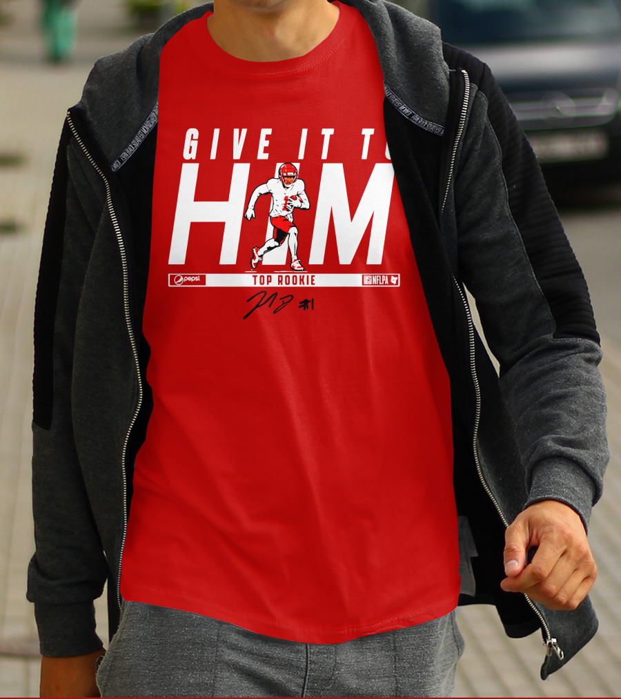 Give It To Him Top Rookie NFLPA Pepsi T-Shirt