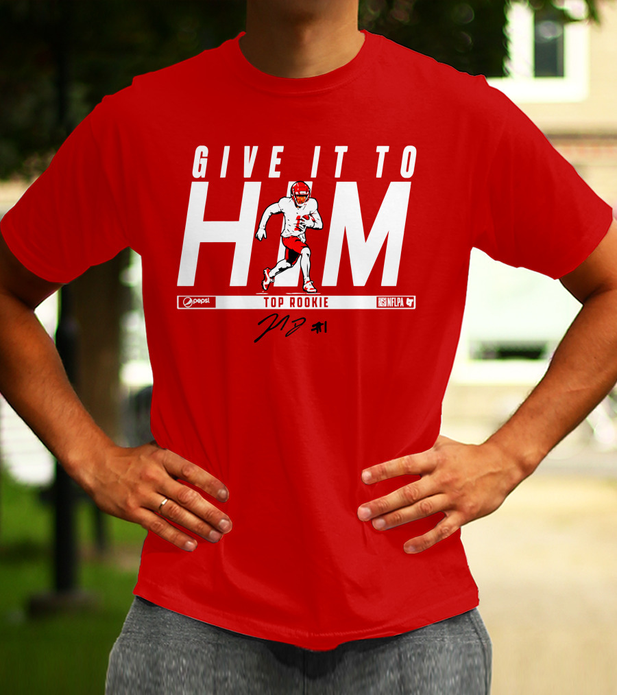 Give It To Him Top Rookie NFLPA Pepsi T-Shirt