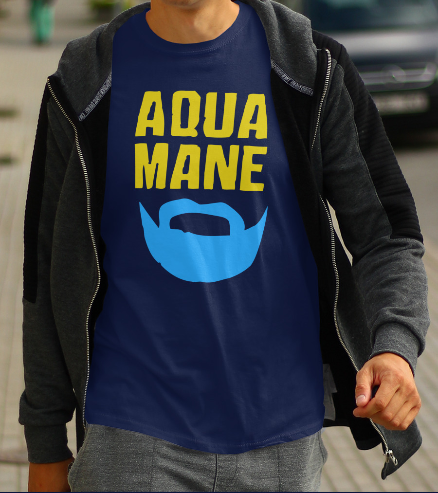Aqua Mane Steven Adams Beard T-Shirt