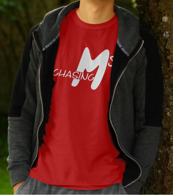Chasing Ms Retro Style Bold Red T-Shirt