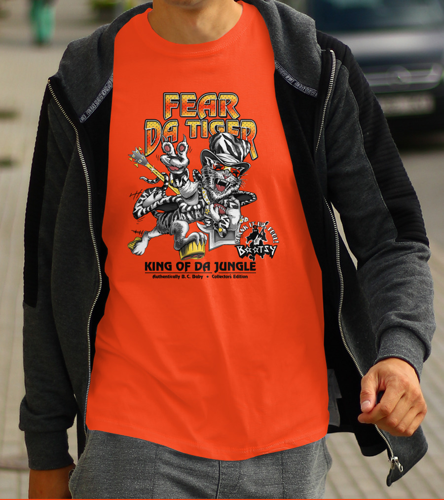 Fear Da Tiger King Of Da Jungle Bootsy Collectors Edition T-Shirt