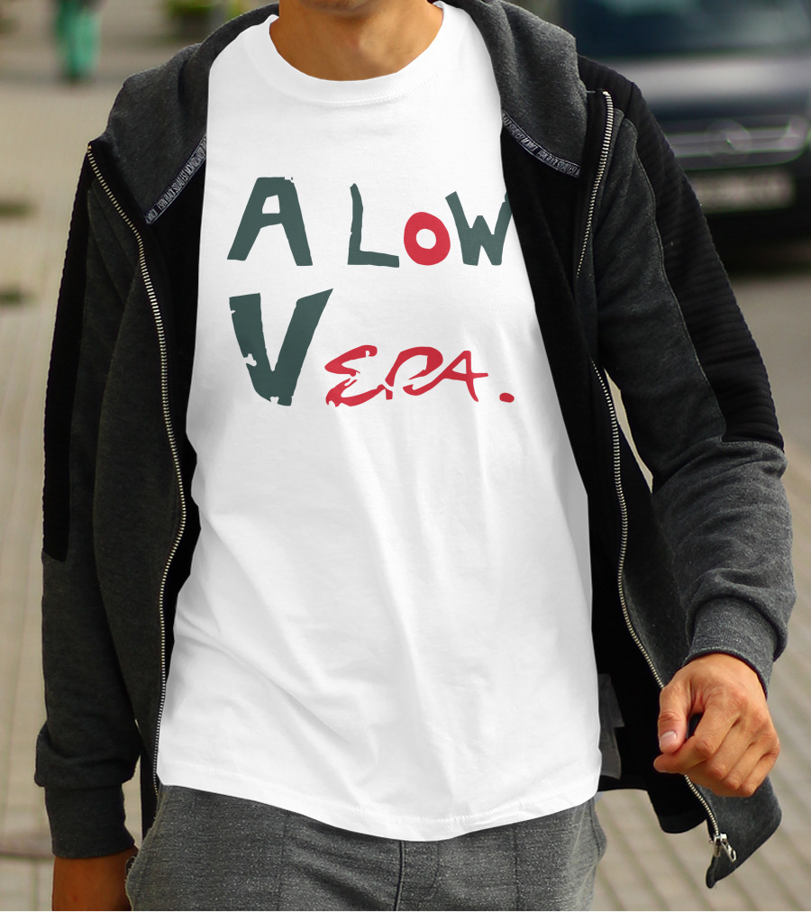 A Low Vera Aloe Vera Plant Inspired Play On Words T-Shirt