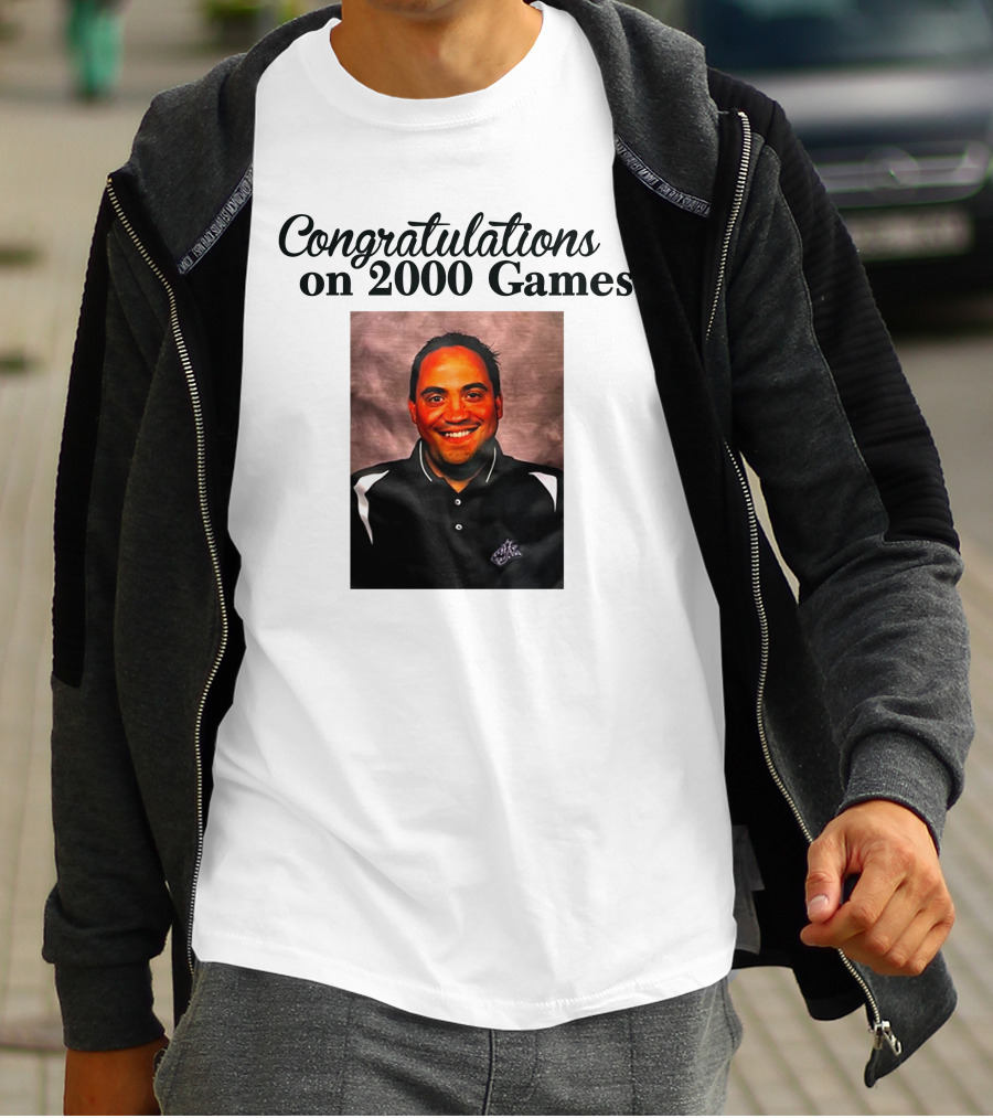 Congratulations On 2000 Games T-Shirt