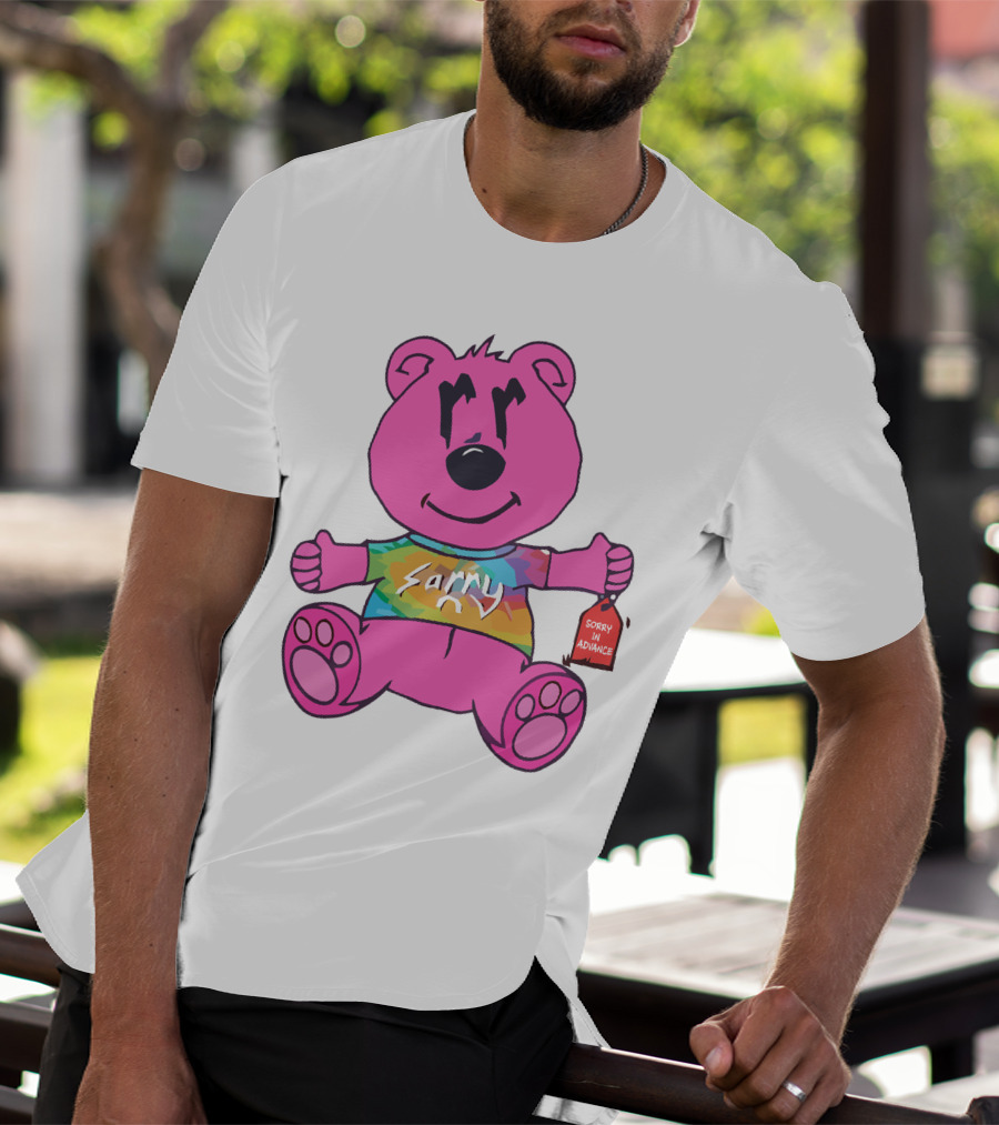 Sorry In Advance Rainbow Bear T-Shirt