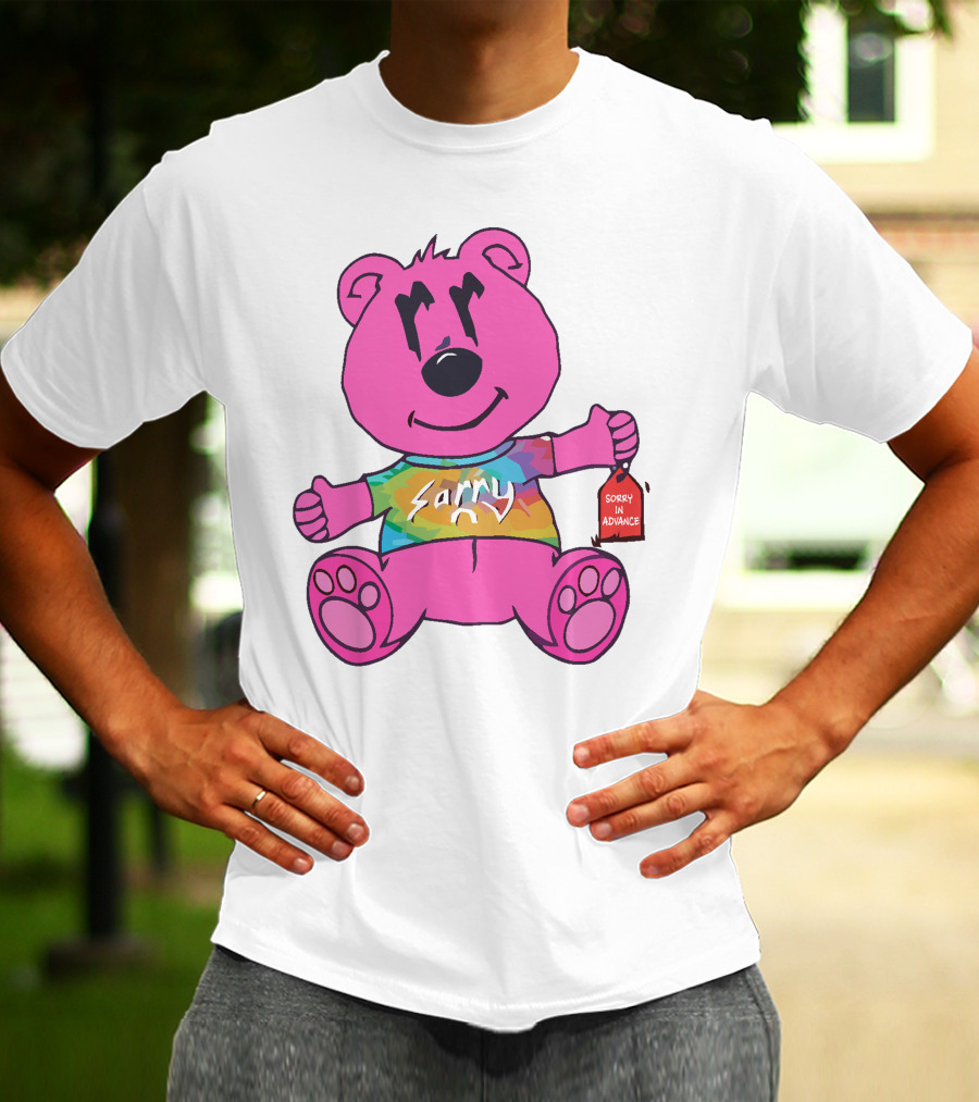 Sorry In Advance Rainbow Bear T-Shirt