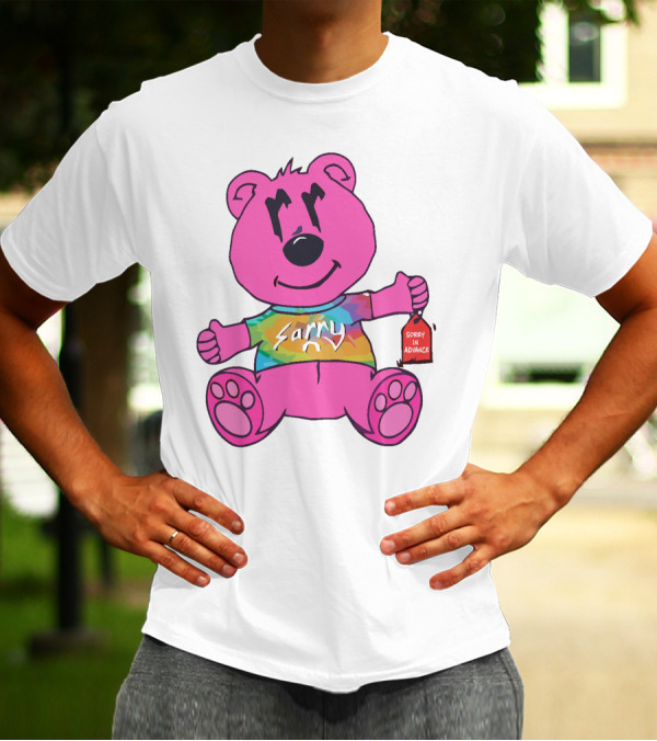Sorry In Advance Rainbow Bear T-Shirt
