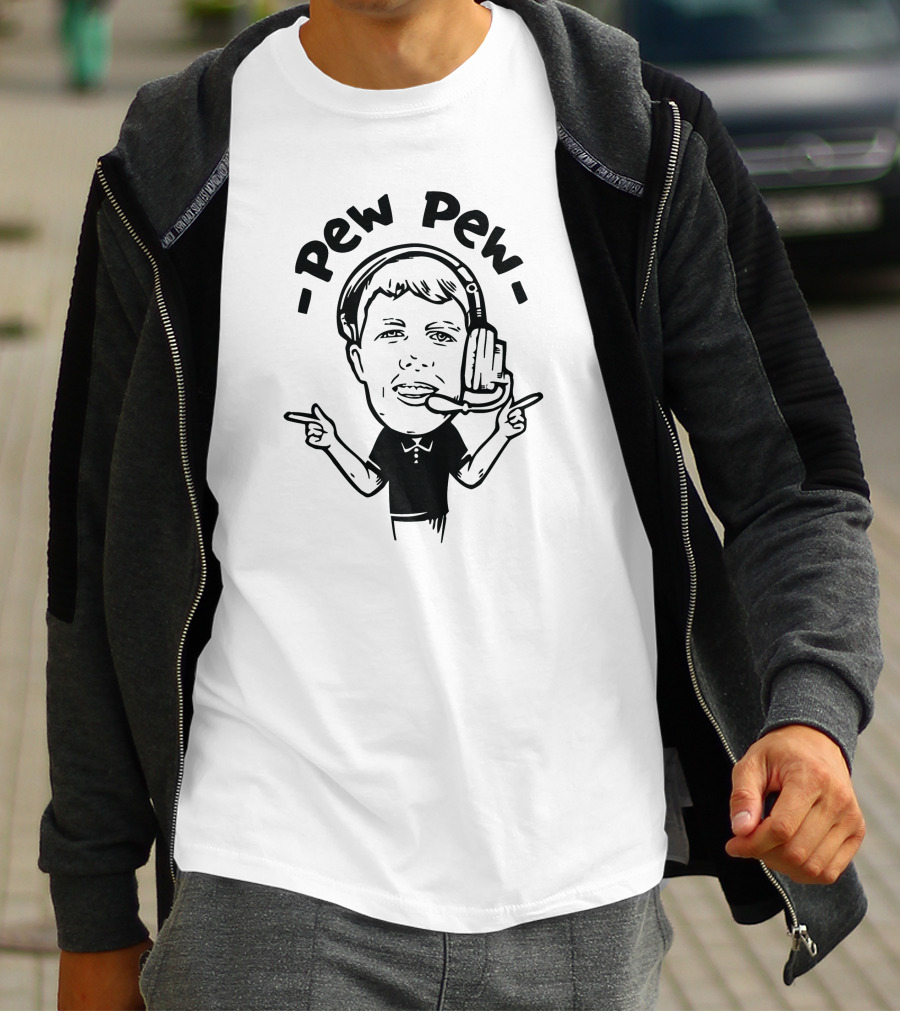 Pew Pew Headset Spokesmasters T-Shirt