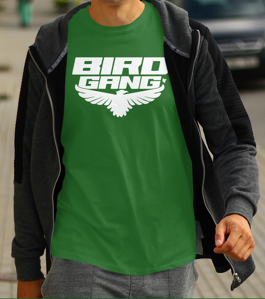 Bird Gang Eagles Wing Emblem T-Shirt