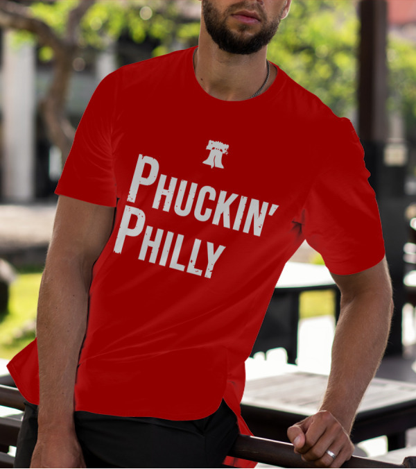 Phuckin Philly Liberty Bell Red T-Shirt