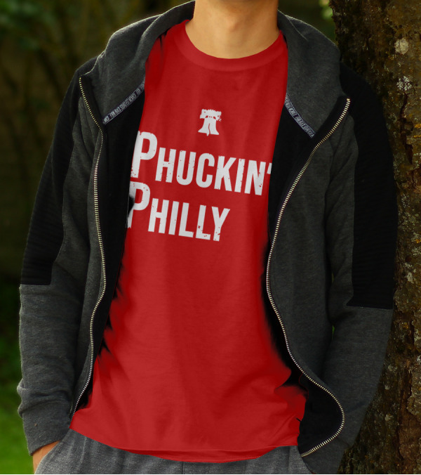Phuckin Philly Liberty Bell Red T-Shirt