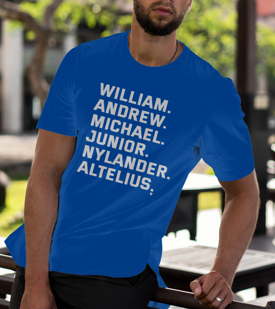 William Andrew Michael Junior Nylander Altelius T-Shirt