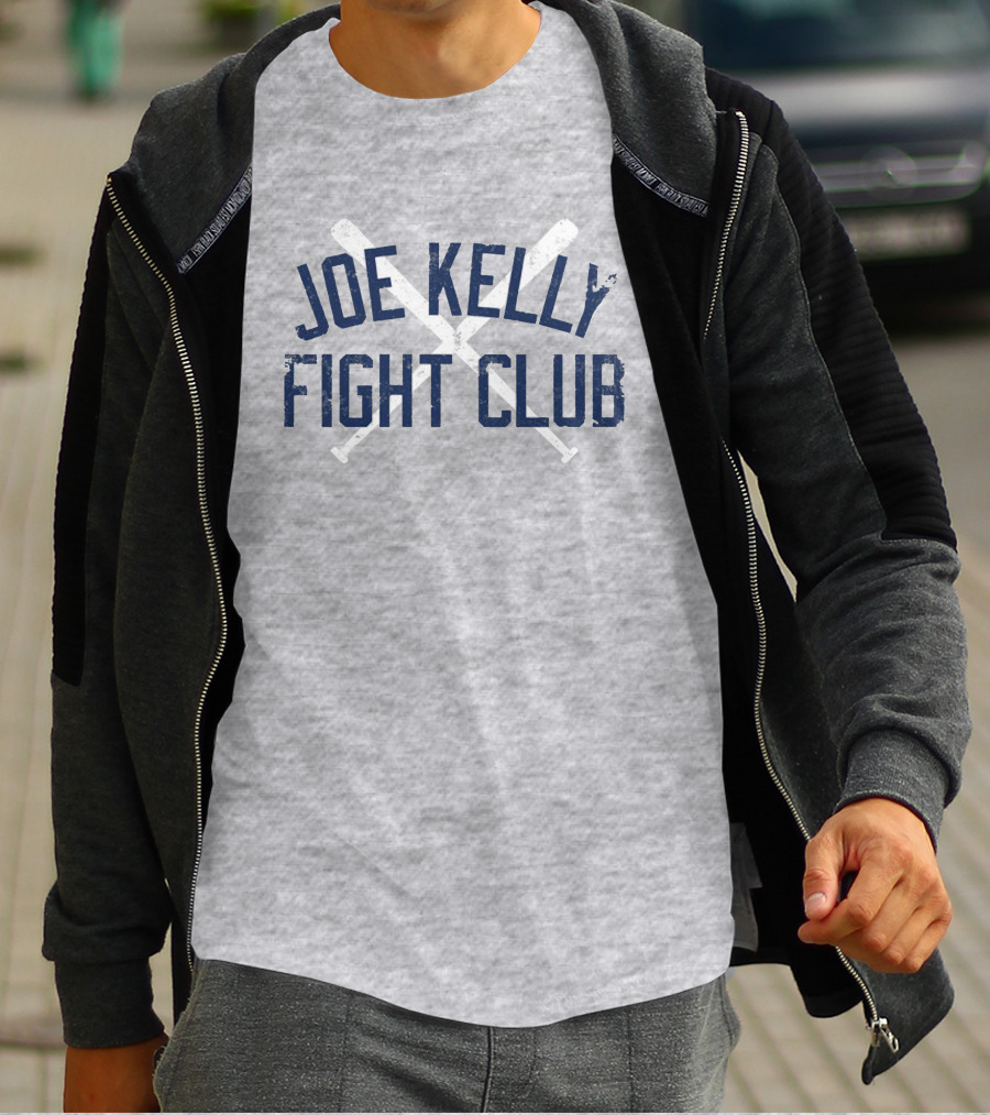 J​oe Kelly Fight Club Crossed Bats T-Shirt