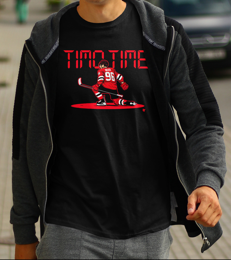 New Jersey Timo Meier 96 Timo Time T-Shirt