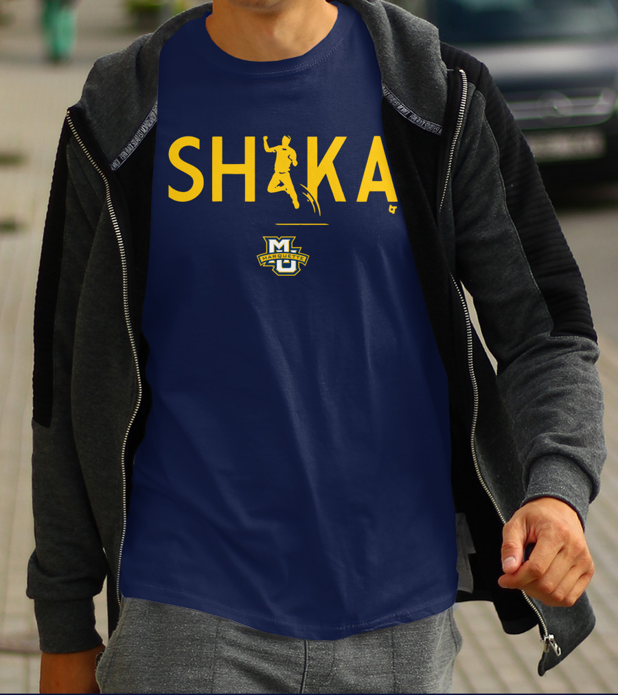 Marquette Basketball Shaka MU T-Shirt