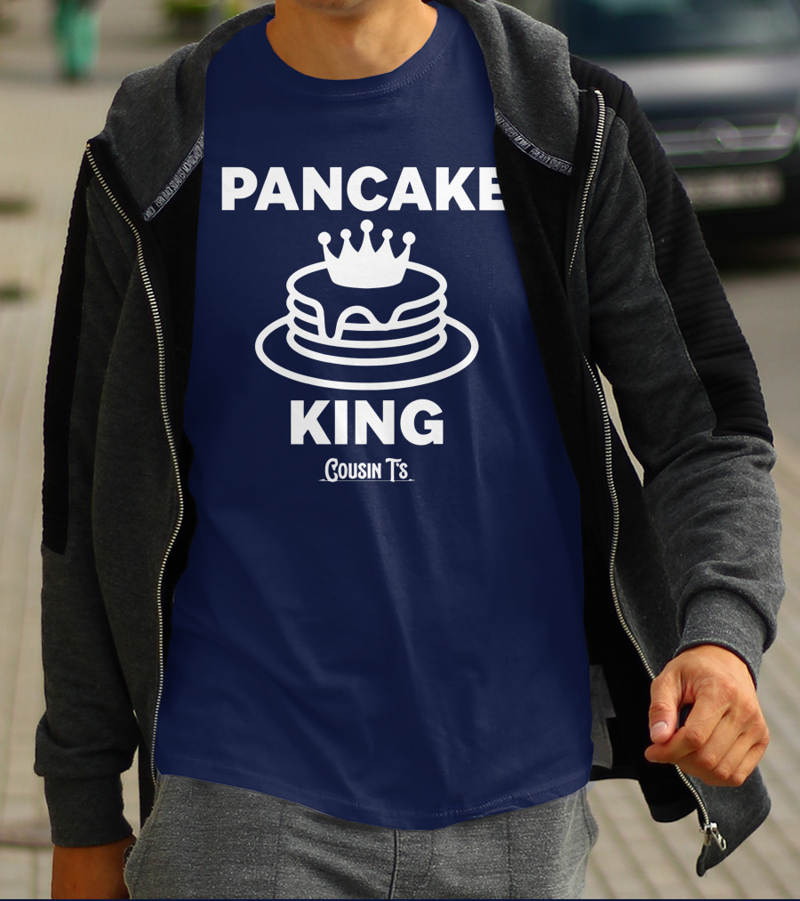PANCAKE KING COUSIN T'S STACKED CROWN ICON T-Shirt