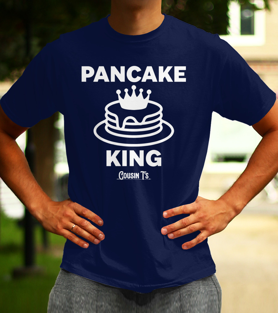 PANCAKE KING COUSIN T'S STACKED CROWN ICON T-Shirt