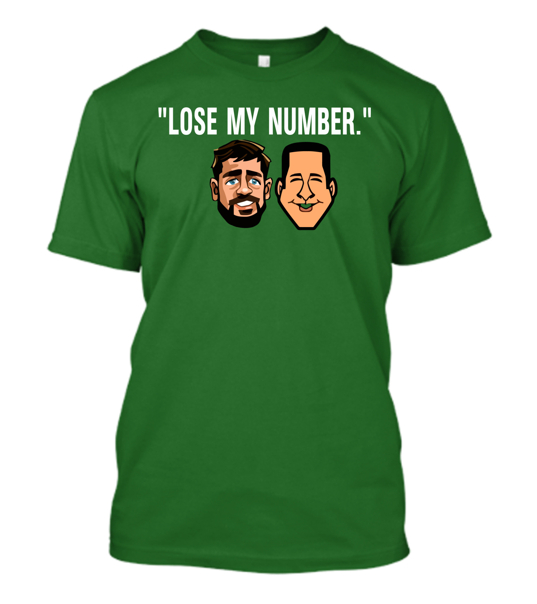 Lose My Number Aaron Rodgers Adam Schefter T-Shirt