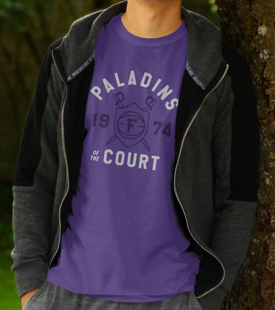 Paladins Of The Court 1974 F Shield Emblem T-Shirt