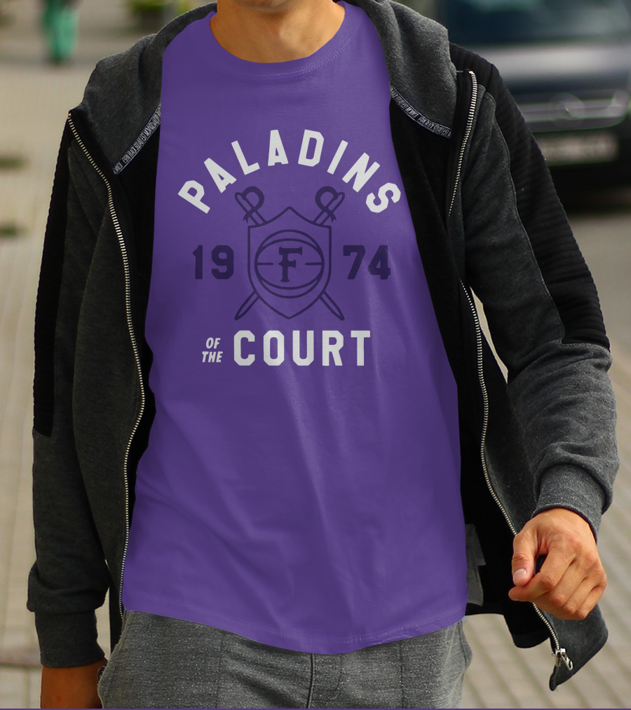 Paladins Of The Court 1974 F Shield Emblem T-Shirt
