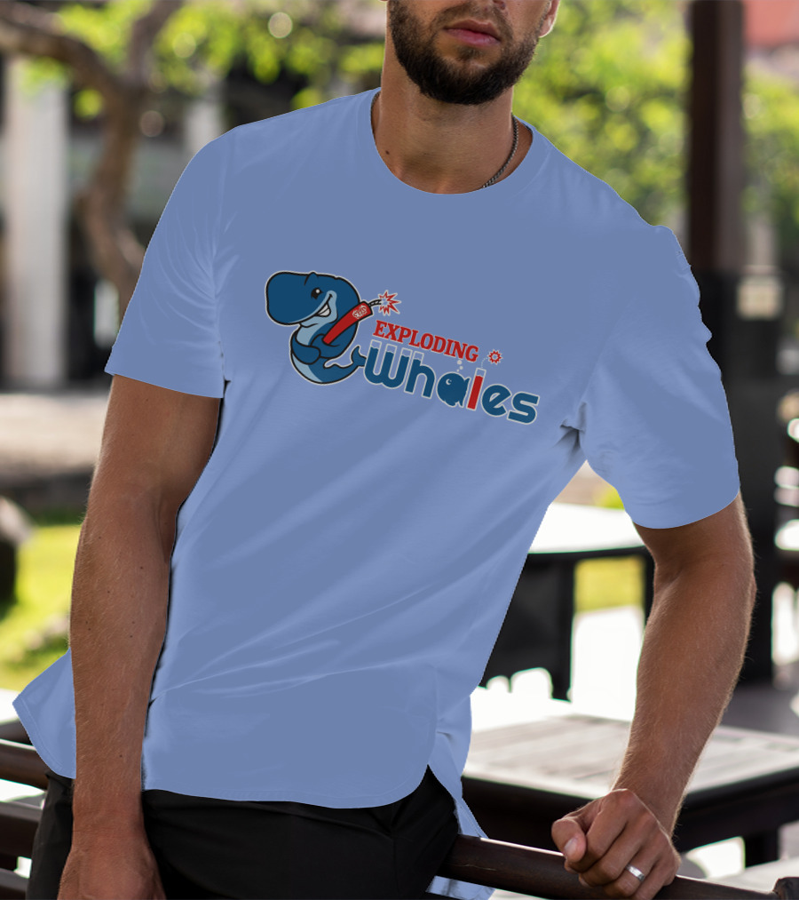 Eugene Emeralds Exploding Whales T-Shirt