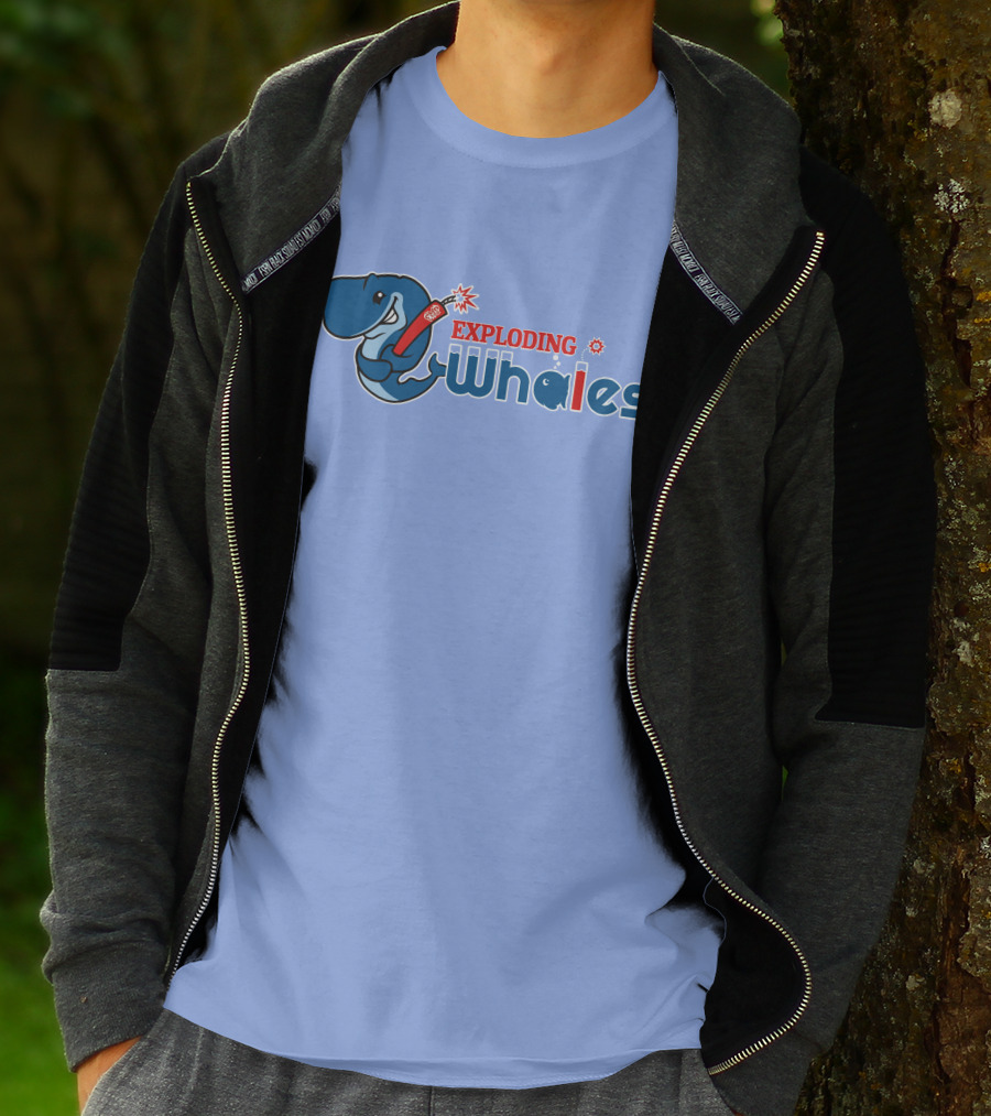 Eugene Emeralds Exploding Whales T-Shirt