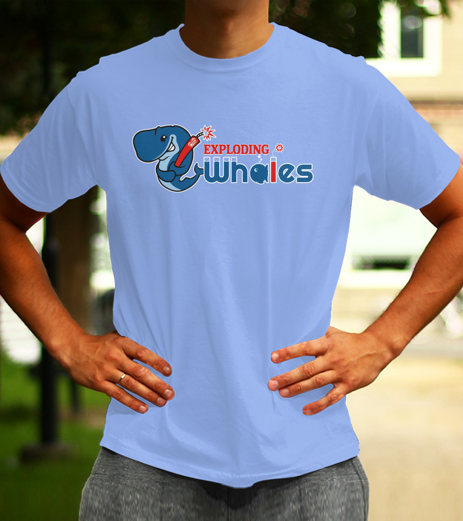 Eugene Emeralds Exploding Whales T-Shirt
