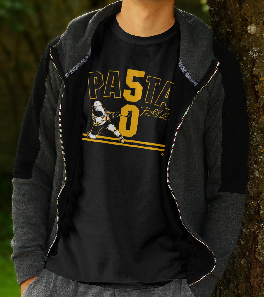 PASTA 50 Pastrnak Hockey Player 88 T-Shirt