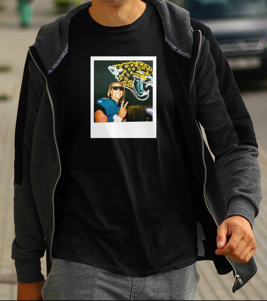 Trevor Lawrence Steezy Trev Jacksonville Jaguars Profile Picture T-Shirt