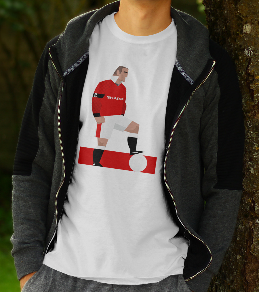 Stanley Chow Eric Sharp Captain Soccer Player T-Shirt