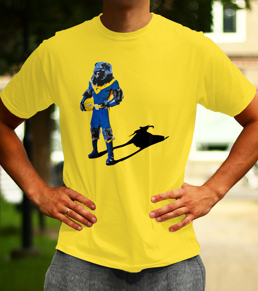 Memphis Grizzlies Basketball GOAT With Superhero Bear And Goat Shadow T-Shirt