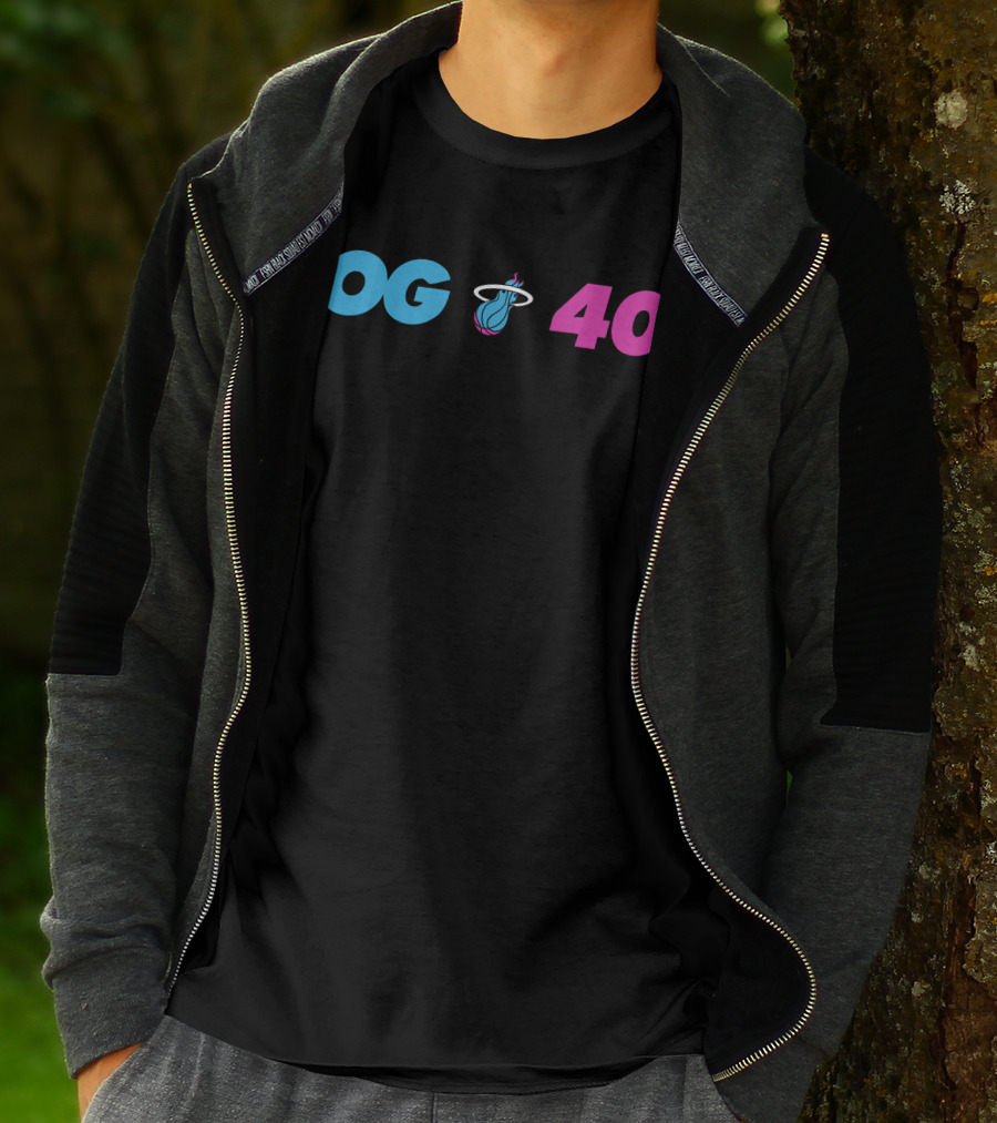 OG Miami Heat 40 T-Shirt