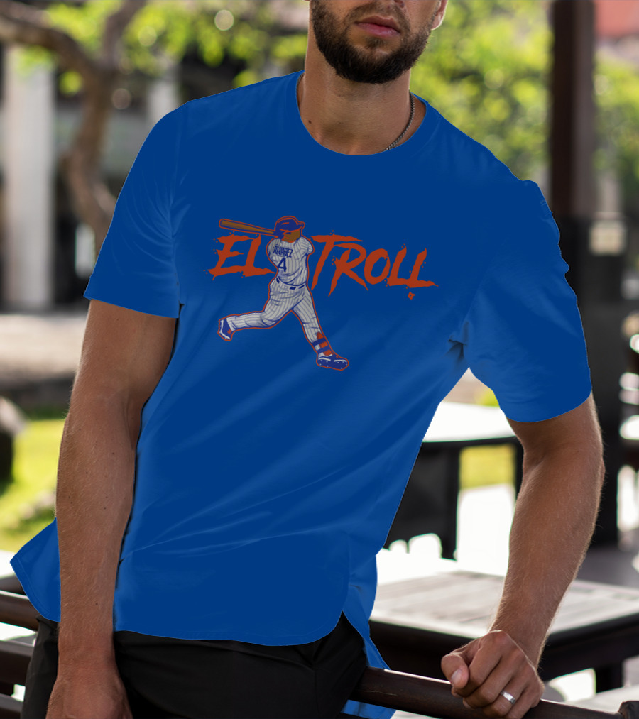 Francisco Álvarez El Troll Baseball T-Shirt