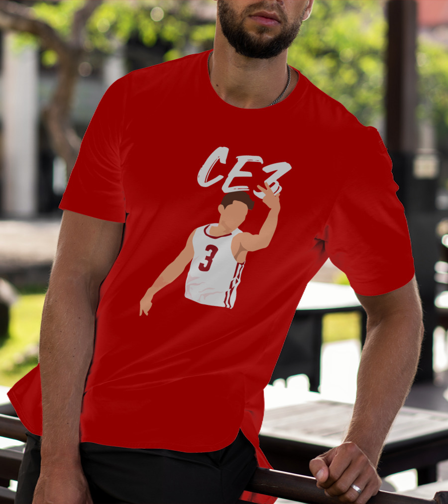 CE3 Connor Essegian Basketball T-Shirt