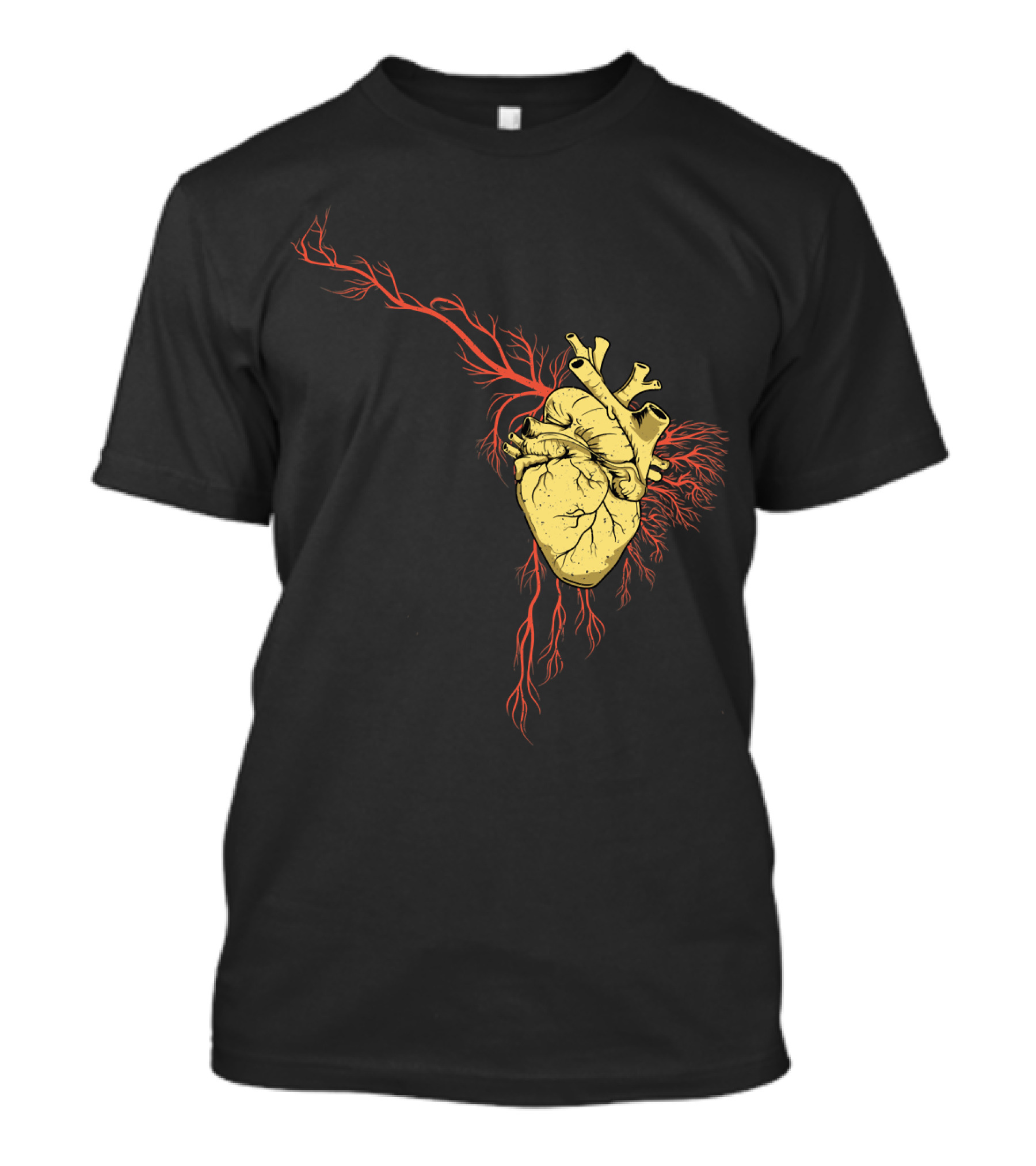 Heart Hispanic Heritage Month National Latino Culture Anatomical Heart T-Shirt