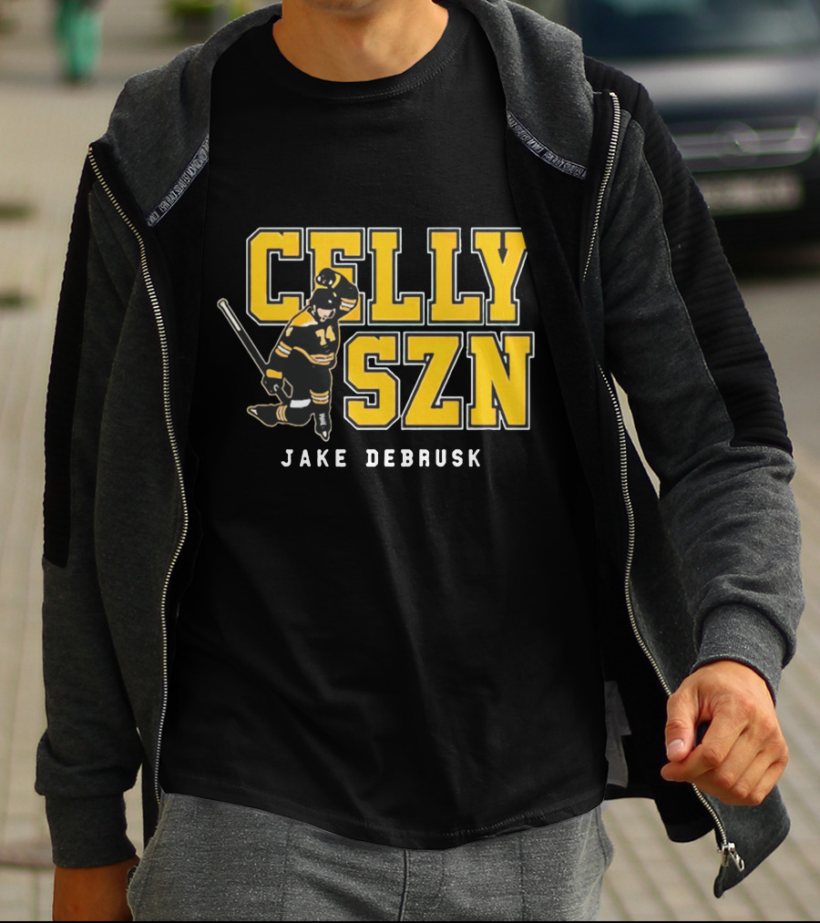 Jake Debrusk Celly Szn Hockey T-Shirt